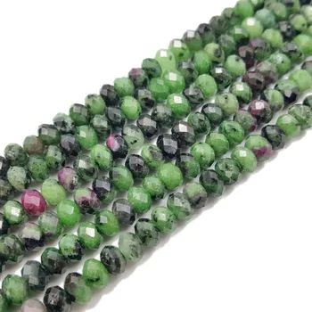Lii Ji Gemstone Ruby Zoisite Flat Round shape Faceted about 4x6mm /5x7mm 39cm strand DIY Jewelry Making Necklace or Bracelet
Lii Ji Gemstone Ruby Zoisite Flat Round shape Faceted about 4x6mm /5x7mm 39cm strand DIY Jewelry Making Necklace or Bracelet