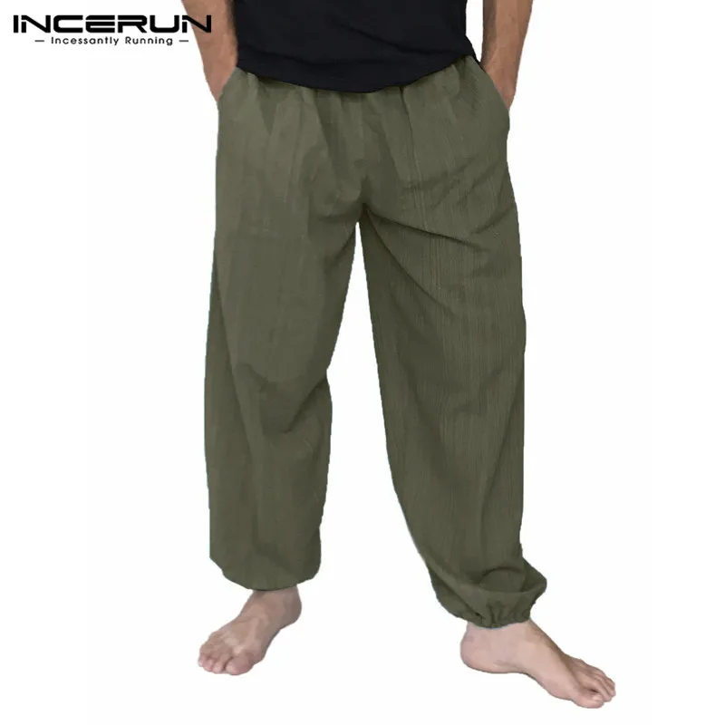 Indian Men Harem Pants Elastic Waist Cotton Loose Long Trousers Men Trousers Hiphop Wide Legs Baggy Joggers Pants 5XL Sweatpants
Indian Men Harem Pants Elastic Waist Cotton Loose Long Trousers Men Trousers Hiphop Wide Legs Baggy Joggers Pants 5XL Sweatpants