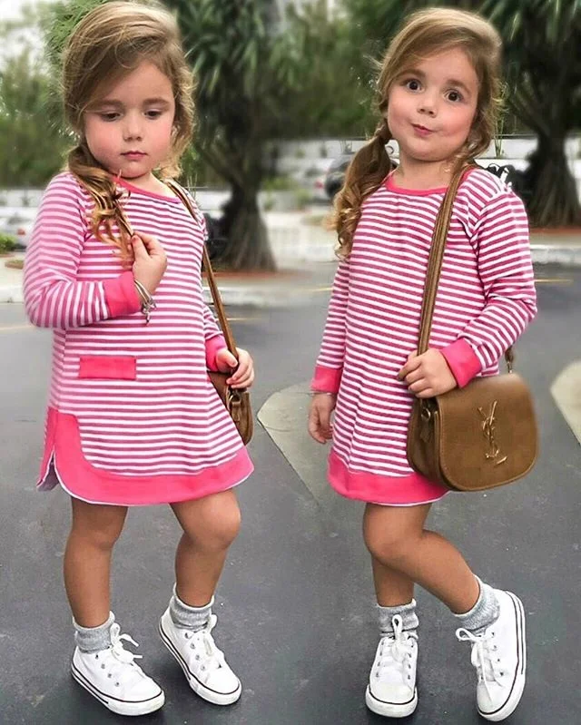 Little Girls Stripes Dress Kids Baby Girls Pageant Dress Striped Princess Party Dresses Cotton Clothes 0-5T 
Little Girls Stripes Dress Kids Baby Girls Pageant Dress Striped Princess Party Dresses Cotton Clothes 0-5T