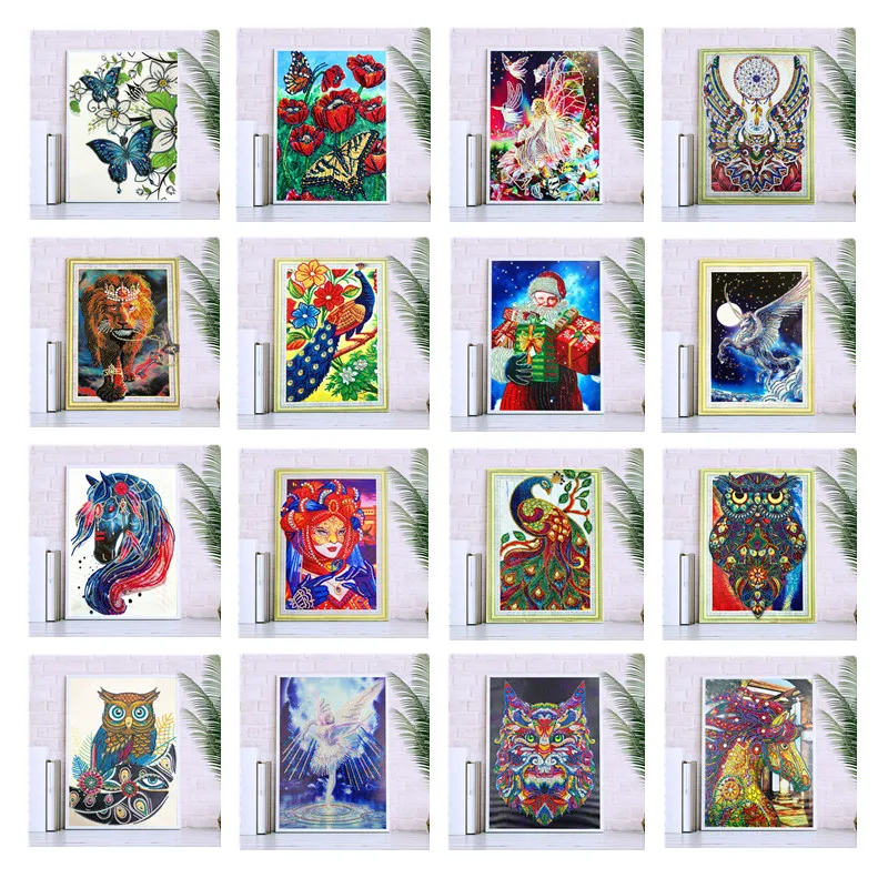 5D DIY Diamond Painting Cartoon Animal Character Pattern Special Shape Diamond Cross Embroidery Home Decoration Diamond Painting
5D DIY Diamond Painting Cartoon Animal Character Pattern Special Shape Diamond Cross Embroidery Home Decoration Diamond Painting