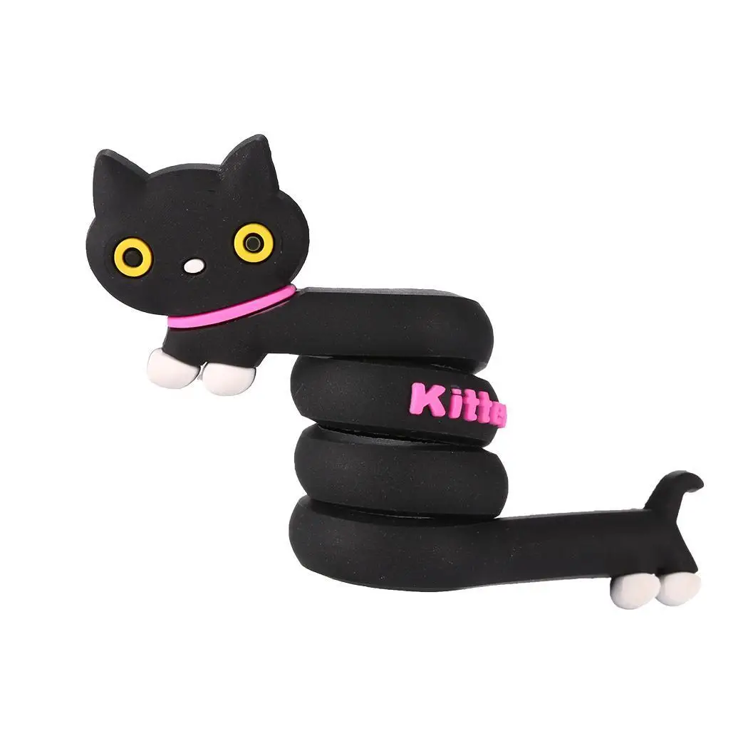 Cartoon Wire Organizer Multi Functional Earphone Animals Data animals pattern design is very cute. Cable Winder | Электроника
