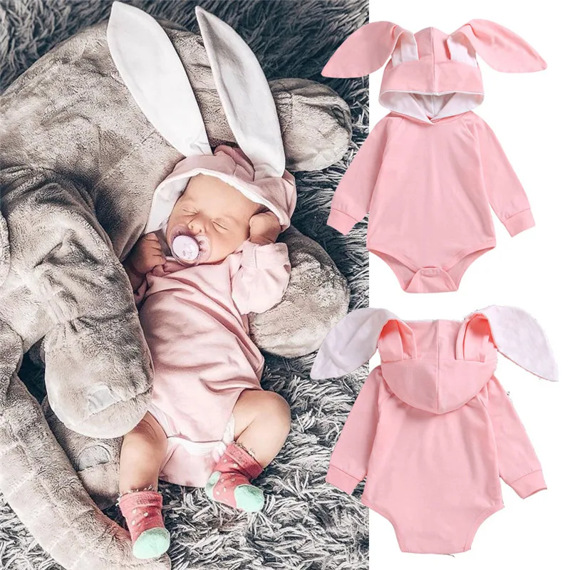 2019 New Newborn Baby Girls Rabbit Ears Romper Bodysuit Jumpsuit Outfit Clothes Playsuit Long Sleeve Cap Girl Clothing
2019 New Newborn Baby Girls Rabbit Ears Romper Bodysuit Jumpsuit Outfit Clothes Playsuit Long Sleeve Cap Girl Clothing