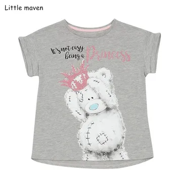 Little maven children clothes 2019 summer baby girls clothes short sleeve tee tops letter bear print Cotton brand t shirt 51339
Little maven children clothes 2019 summer baby girls clothes short sleeve tee tops letter bear print Cotton brand t shirt 51339