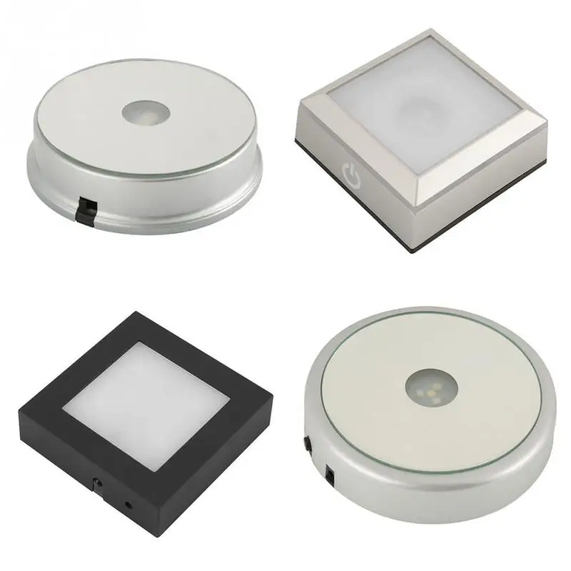 2/4/6 LED Colorful Base Light Laser Rotating Crystal Display Base Stand Holder High Quality
2/4/6 LED Colorful Base Light Laser Rotating Crystal Display Base Stand Holder High Quality
