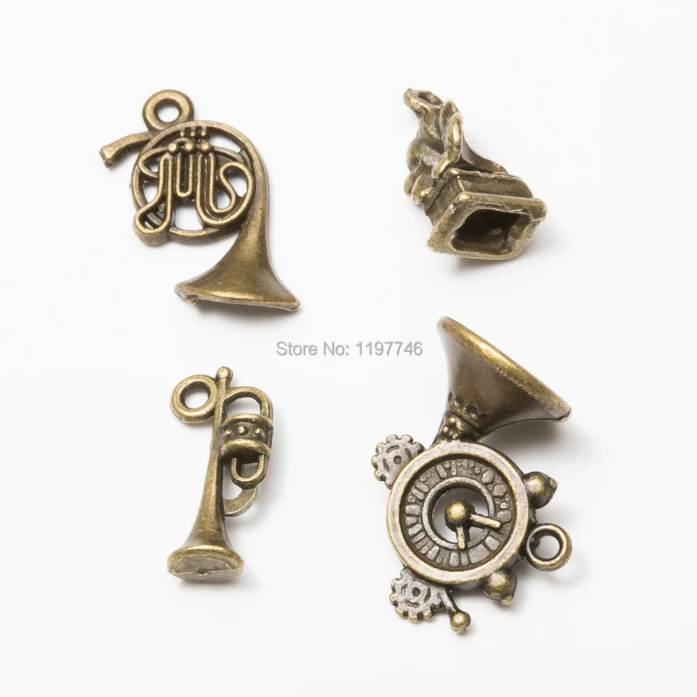 Vintage Bronze Charms Music Instrument Phonograph Metal Pendants Jewelry Accessories For DIY Bracelet Necklace Making Finding
Vintage Bronze Charms Music Instrument Phonograph Metal Pendants Jewelry Accessories For DIY Bracelet Necklace Making Finding