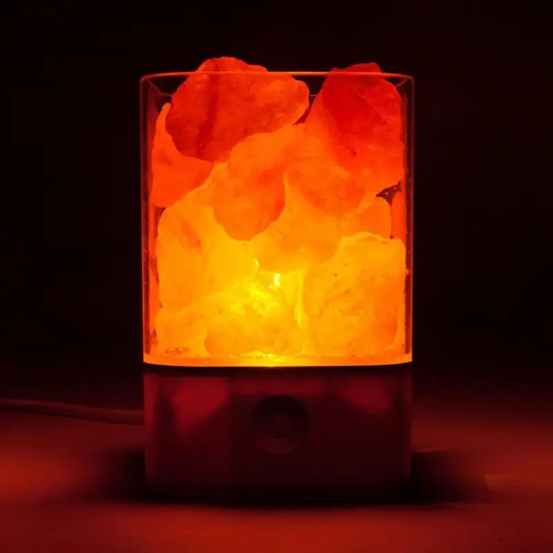 USB Natural Himalayan Crystal Light Table LED salt Lamp Night Light Air Purifier Smoke Dust Purification Bedroom Decoration lamp
USB Natural Himalayan Crystal Light Table LED salt Lamp Night Light Air Purifier Smoke Dust Purification Bedroom Decoration lamp