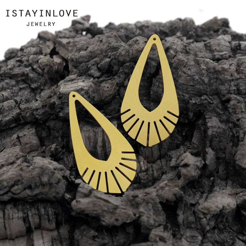 Handmade Jewelry Making Supplies Pendant Cut Metal Raw Brass Teardrop Pattern Charm For DIY Necklace Earring Brooch RD479 4
Handmade Jewelry Making Supplies Pendant Cut Metal Raw Brass Teardrop Pattern Charm For DIY Necklace Earring Brooch RD479 4