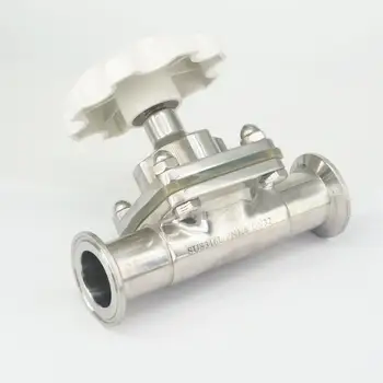 1-1/4" 32mm 316 Stainless Steel Sanitary 1.5" Tri Clamp Diaphragm Valve Brew beer Dairy Product
1-1/4" 32mm 316 Stainless Steel Sanitary 1.5" Tri Clamp Diaphragm Valve Brew beer Dairy Product