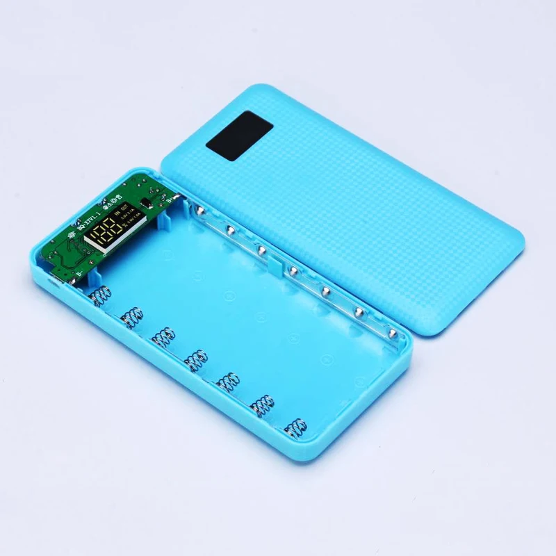 Hot Solder Free 3USB 7x 18650 Battery DIY Holder LCD Display Power Bank Case Box Mobile Phone Chargers Batteries not included
Hot Solder Free 3USB 7x 18650 Battery DIY Holder LCD Display Power Bank Case Box Mobile Phone Chargers Batteries not included
