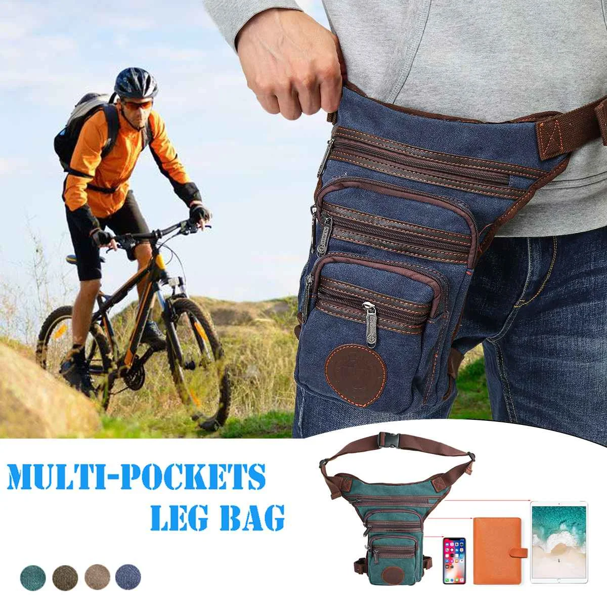 Outdoor Sport Camping Hiking Trekking Waist Leg Bag Multifunction Men Women Military Tactical Backpack Canvas Bag
Outdoor Sport Camping Hiking Trekking Waist Leg Bag Multifunction Men Women Military Tactical Backpack Canvas Bag