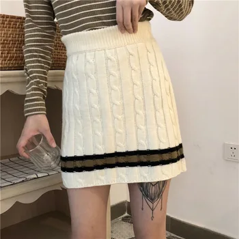Woman Autumn And Winter 2019 New Pattern High Waist Thin Package Casual Short Skirt
Woman Autumn And Winter 2019 New Pattern High Waist Thin Package Casual Short Skirt