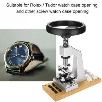5700# Bench Watch Case Opener With Metal Base Watchmaker Repair Tool for Rolex / Tudor watch repair parts tools for watchmaker
5700# Bench Watch Case Opener With Metal Base Watchmaker Repair Tool for Rolex / Tudor watch repair parts tools for watchmaker