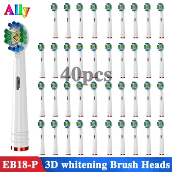 40PCS For Oral B 3D White Replacement Electric Toothbrush Heads For Braun Oral B Triumph Vitality PRO 8800 8900 9400 750
40PCS For Oral B 3D White Replacement Electric Toothbrush Heads For Braun Oral B Triumph Vitality PRO 8800 8900 9400 750