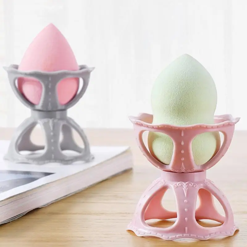 Makeup Puff Rack Sponge Holder Beauty Makeup Powder Puff Blender Storage Rack Sponge Drying Stand Holder
Makeup Puff Rack Sponge Holder Beauty Makeup Powder Puff Blender Storage Rack Sponge Drying Stand Holder