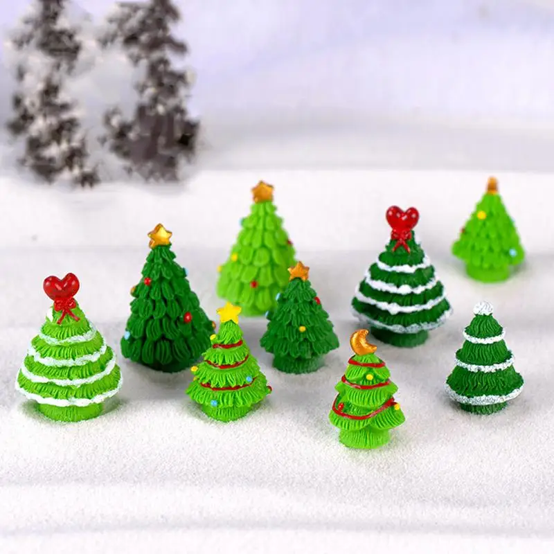 Christmas Tree Micro Landscape Ornament Christmas Tree Decoration Resin Crafts Garden Sand Crafts for DIY Cute Home Decoration
Christmas Tree Micro Landscape Ornament Christmas Tree Decoration Resin Crafts Garden Sand Crafts for DIY Cute Home Decoration