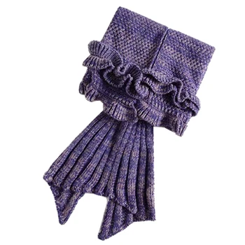 New Style Trend Lace Mermaid Tail Blanket Knitted Relax Sleeping Wrap Blanket Home Textile Different Color for Choose
New Style Trend Lace Mermaid Tail Blanket Knitted Relax Sleeping Wrap Blanket Home Textile Different Color for Choose