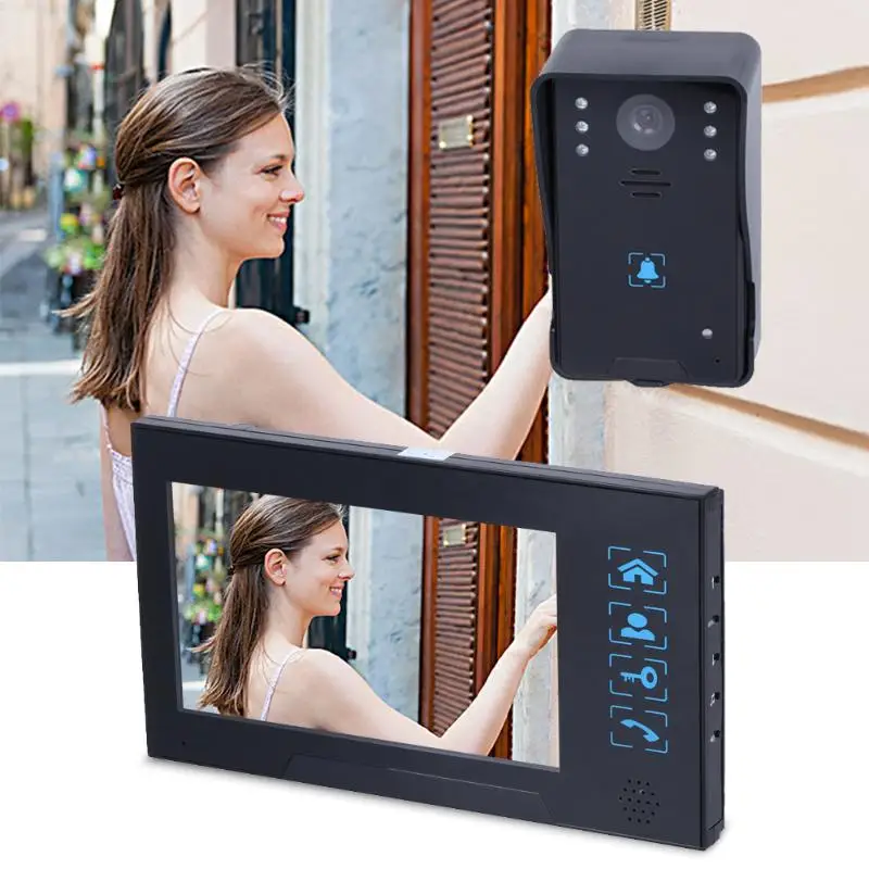 High Definition HD Villa Type 7 " ButtonTouch Style Infrared Night Vision Video Intercom Doorbell FULI PAL / NTSC Signal system
High Definition HD Villa Type 7 " ButtonTouch Style Infrared Night Vision Video Intercom Doorbell FULI PAL / NTSC Signal system