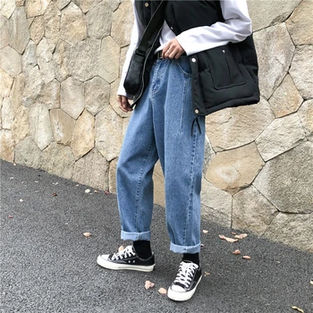 Autumn New Jeans Men Washed Fashion Solid Color Straight Casual Loose Denim Pants Man Streetwear Hip Hop Cowboy Trousers Male
Autumn New Jeans Men Washed Fashion Solid Color Straight Casual Loose Denim Pants Man Streetwear Hip Hop Cowboy Trousers Male