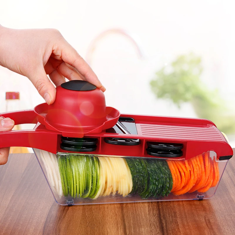 CUISHIP Vegetable Cutter with Steel Blade Mandoline Slicer Potato Peeler Carrot Cheese Grater Vegetable Kitchen Accessories
CUISHIP Vegetable Cutter with Steel Blade Mandoline Slicer Potato Peeler Carrot Cheese Grater Vegetable Kitchen Accessories