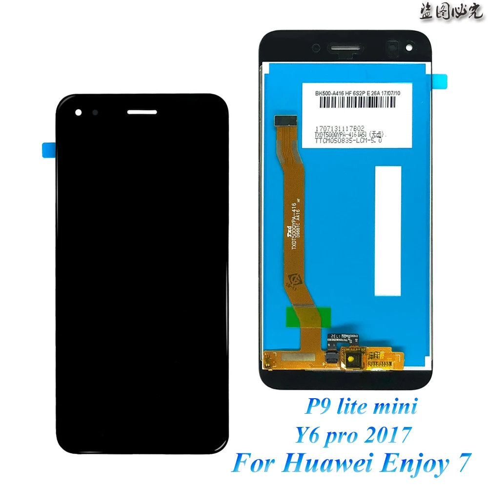 LCD for Huawei P9 Lite Mini Display Touch Screen for Huawei P9 Lite Mini LCD Replacement SLA-L22 Y6 Pro 2017 LCD Free Shipping
LCD for Huawei P9 Lite Mini Display Touch Screen for Huawei P9 Lite Mini LCD Replacement SLA-L22 Y6 Pro 2017 LCD Free Shipping