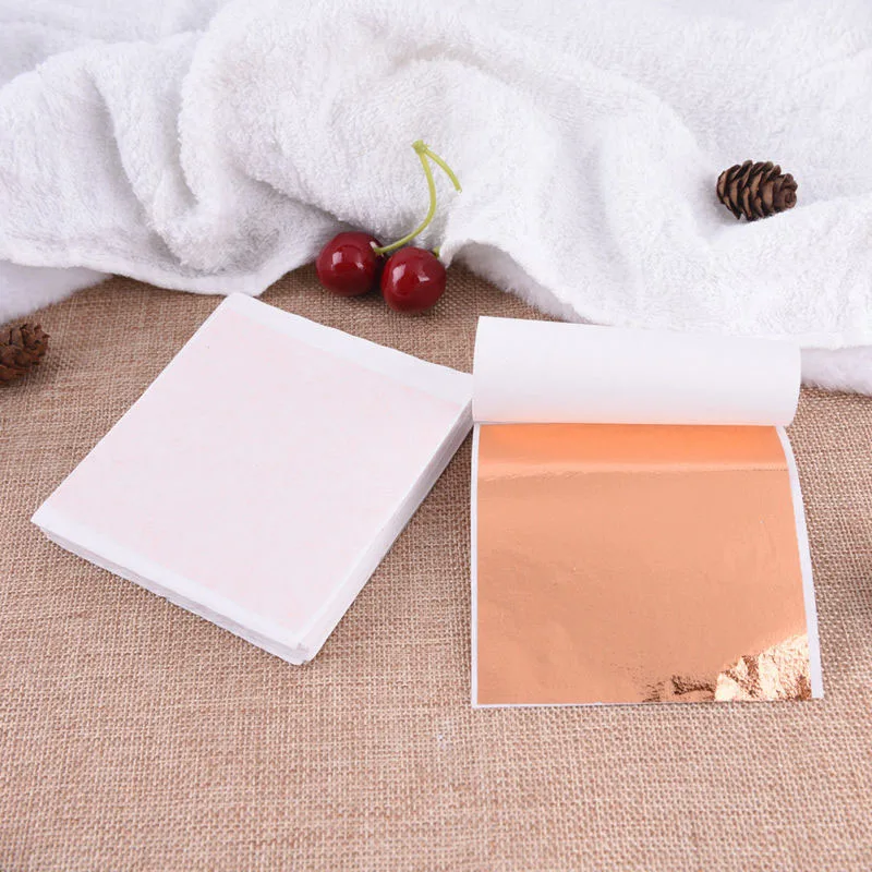100* Gold Foil Leaf Paper Sheets Gold Foil Leaf Gilding Handicrafts Craft Paper Decoration 8*8.5cm Gold/Silver/Coppery/Champagne
100* Gold Foil Leaf Paper Sheets Gold Foil Leaf Gilding Handicrafts Craft Paper Decoration 8*8.5cm Gold/Silver/Coppery/Champagne