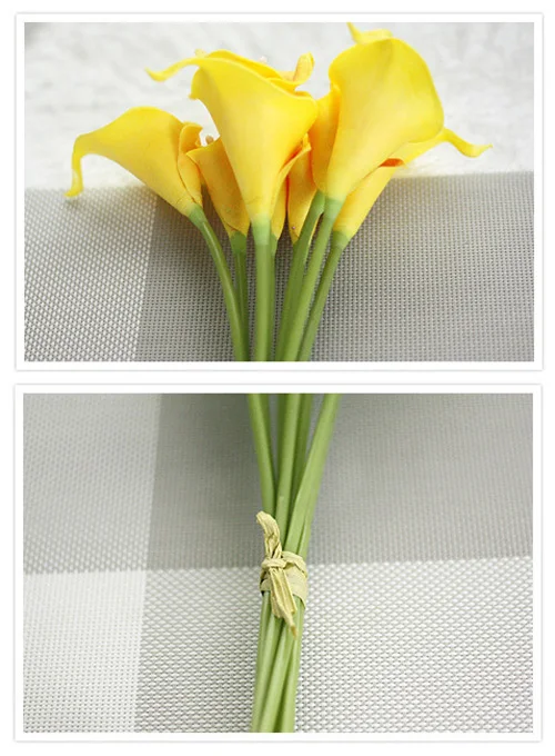 Artificial Home Bridal Wedding Flowers Real Touch Calla Lily Bridemaids Bouquet
Artificial Home Bridal Wedding Flowers Real Touch Calla Lily Bridemaids Bouquet