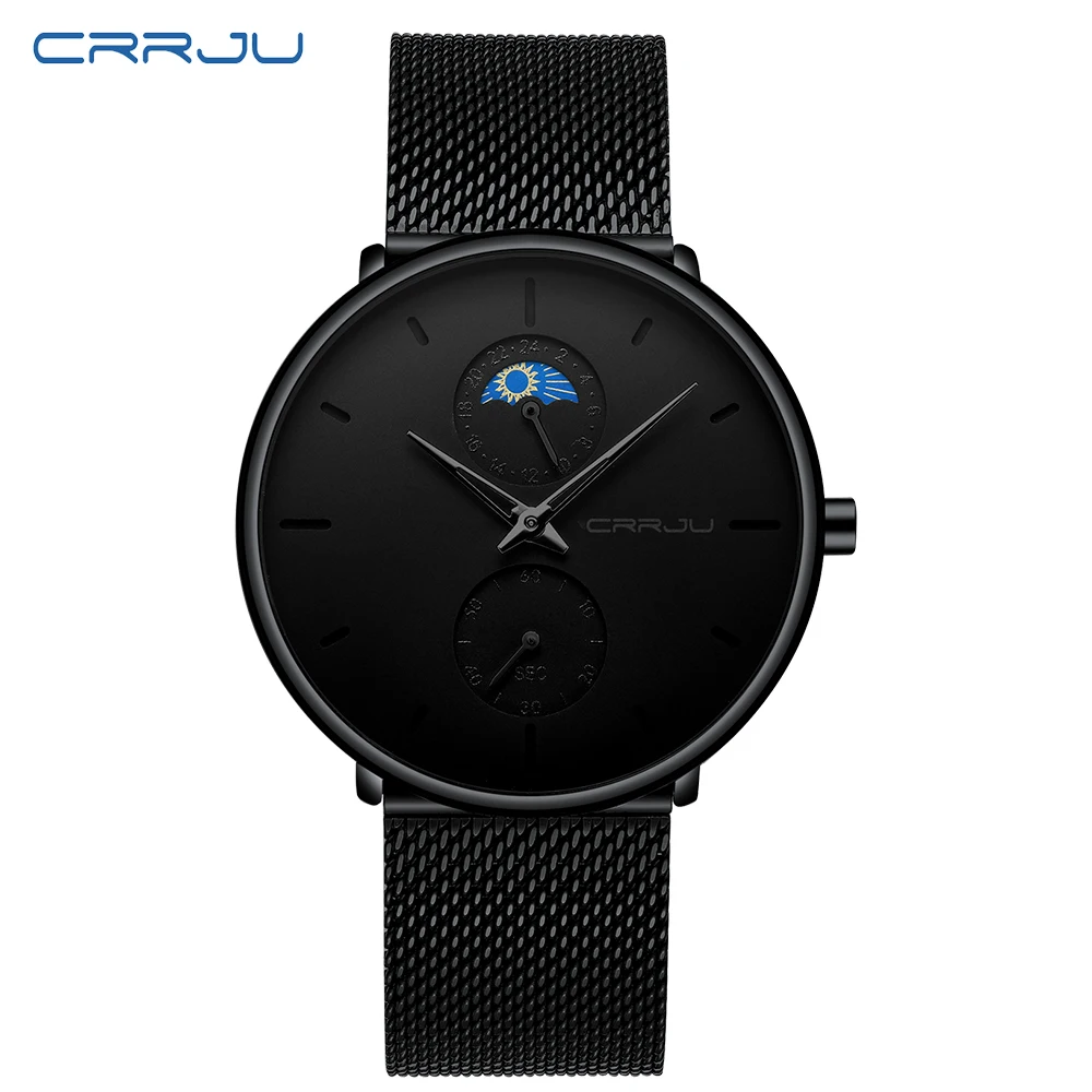 CRRJU Fashion Watches Mens Full Steel Dress Watches Luxury Quartz Watch Men Casual Mesh Waterproof Sport Watch Erkek Kol Saati
CRRJU Fashion Watches Mens Full Steel Dress Watches Luxury Quartz Watch Men Casual Mesh Waterproof Sport Watch Erkek Kol Saati
