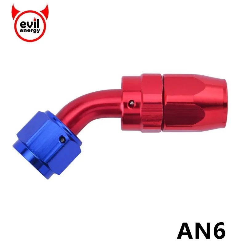 evil energy AN6 0/45/90/180Degree Swivel Fitting Adapter Hose End Aluminium Hose End Oil Fuel Reusable Fitting Oil Cooler
evil energy AN6 0/45/90/180Degree Swivel Fitting Adapter Hose End Aluminium Hose End Oil Fuel Reusable Fitting Oil Cooler