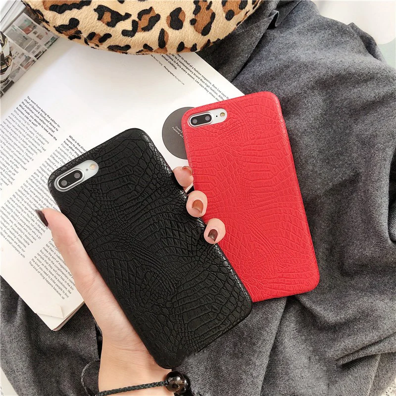 Moskado Crocodile Pattern Phone Case For iPhone X XS Max 5 5s SE Fashion Plain Color Cover For iPhone 7 8 6 6s Plus XR Soft PU
Moskado Crocodile Pattern Phone Case For iPhone X XS Max 5 5s SE Fashion Plain Color Cover For iPhone 7 8 6 6s Plus XR Soft PU