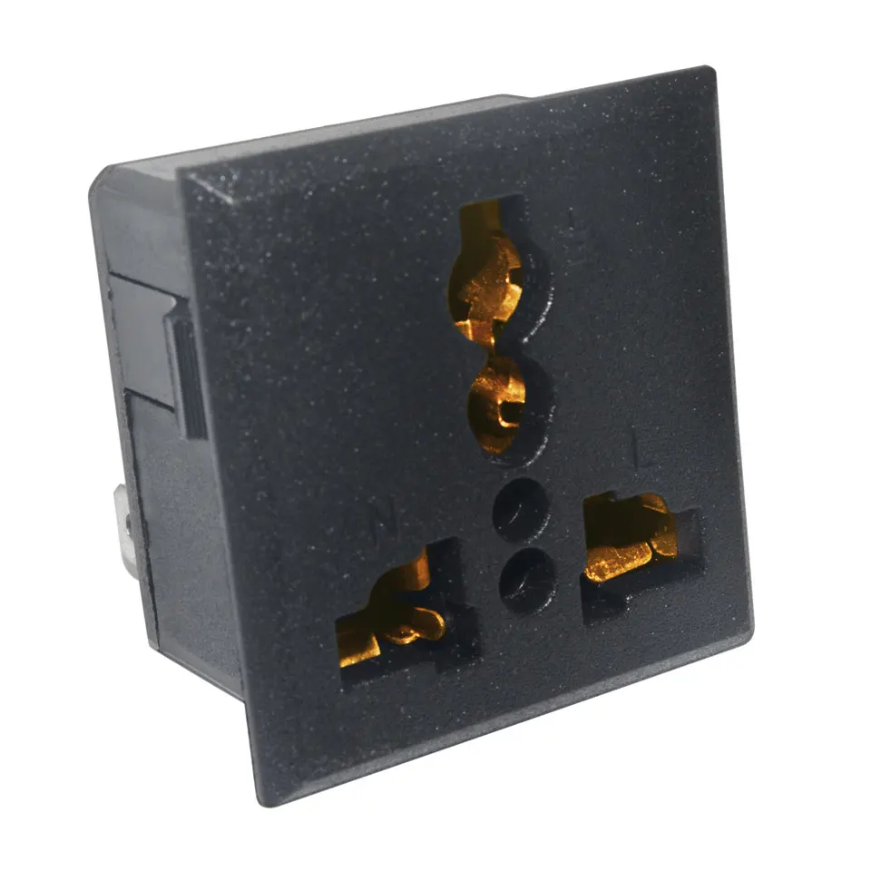 EU\US\AU\UK 250V 13A CE IEC UPS AC Elcectrical Power Universal INLET 3 Pins Outlet Socket
EU\US\AU\UK 250V 13A CE IEC UPS AC Elcectrical Power Universal INLET 3 Pins Outlet Socket