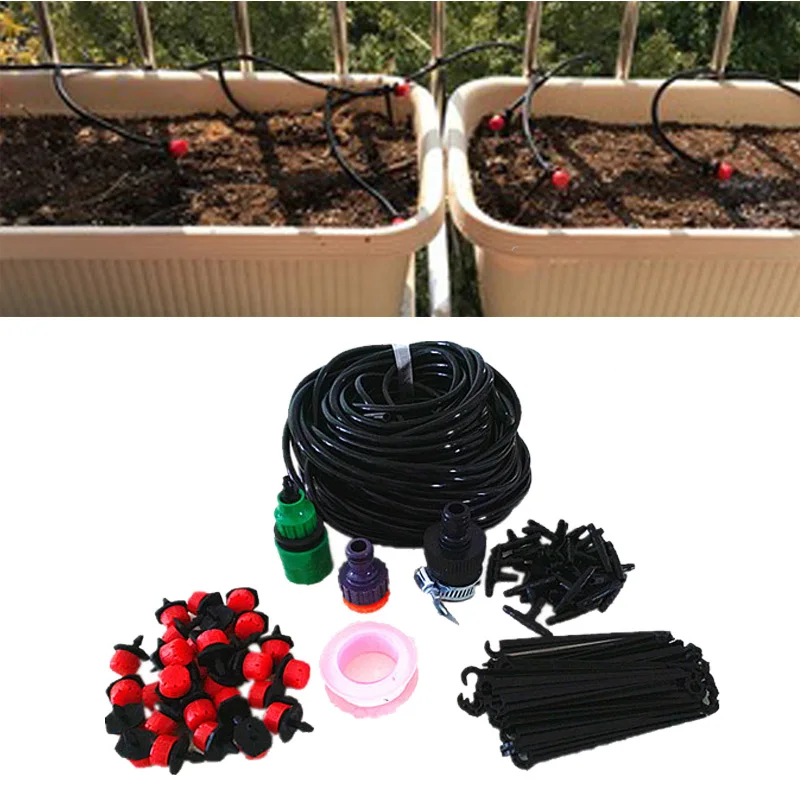 Plastic DIY 50m 30 Dripper Watering Flower Plant Gardening Hose Nozzles Tool Kit
Plastic DIY 50m 30 Dripper Watering Flower Plant Gardening Hose Nozzles Tool Kit