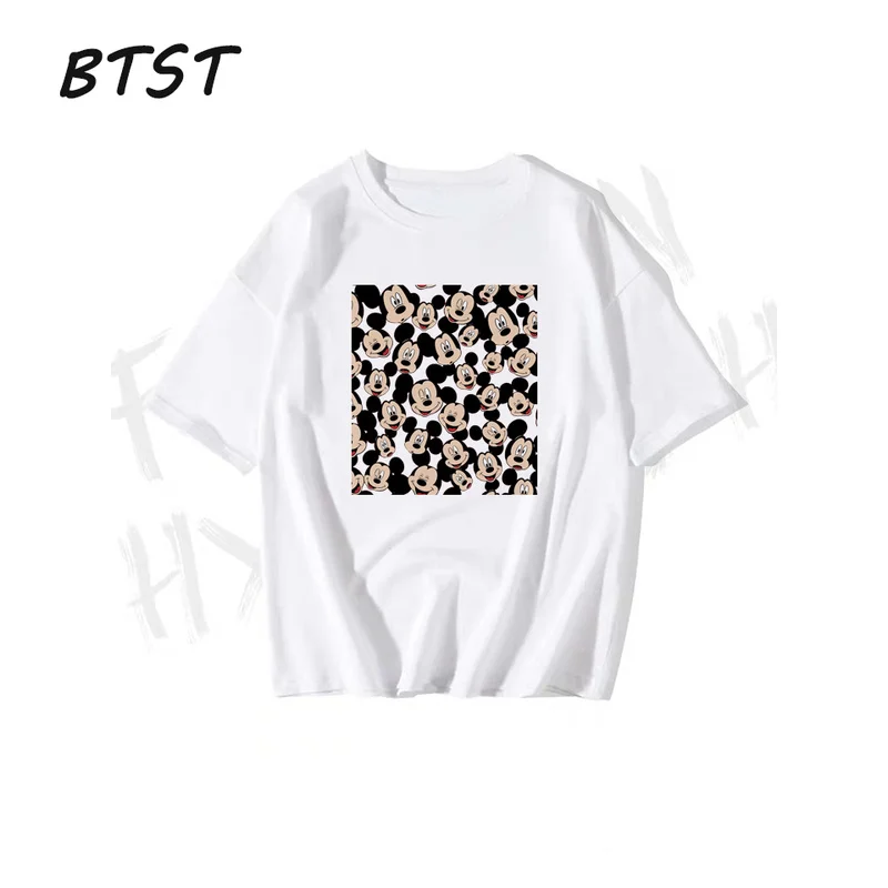 Mickey Women Clothes 2019 Fashion Tshirt Cotton Funny T Shirt Mickey Tops Korean Clothes Couple Clothes Plus Size
Mickey Women Clothes 2019 Fashion Tshirt Cotton Funny T Shirt Mickey Tops Korean Clothes Couple Clothes Plus Size