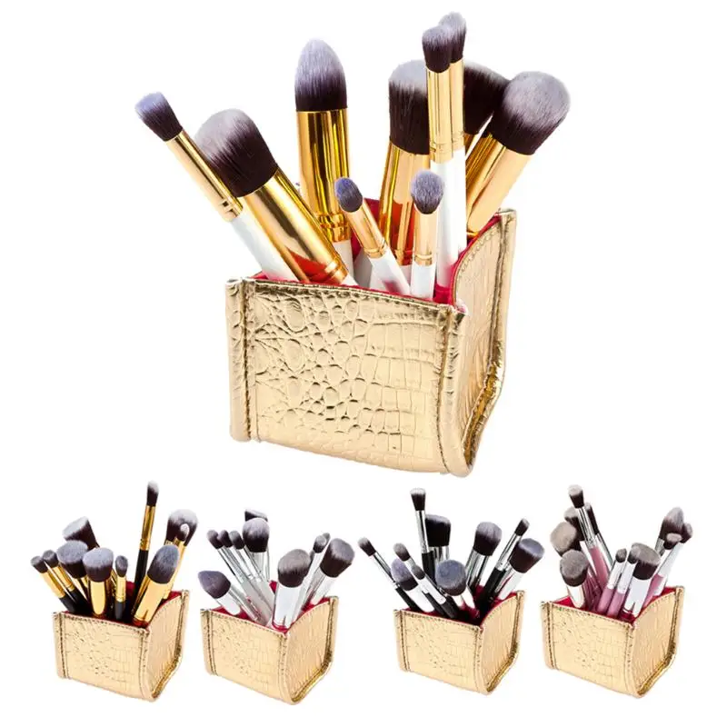 Makeup Cosmetic Brush Holder Case Makeup Brush Set Bag Cosmetic Beauty PU Leather Case + 10pcs makeup brush set pincel maquiagem
Makeup Cosmetic Brush Holder Case Makeup Brush Set Bag Cosmetic Beauty PU Leather Case + 10pcs makeup brush set pincel maquiagem