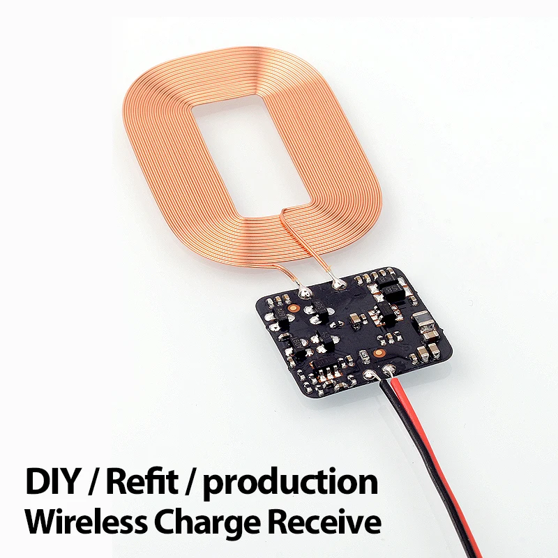 VEEAII DIY QI Wireless Receiver PCBA 5W 5V1A Wireless Charger Receiver for Lightning iPhone Android smartPhones
VEEAII DIY QI Wireless Receiver PCBA 5W 5V1A Wireless Charger Receiver for Lightning iPhone Android smartPhones