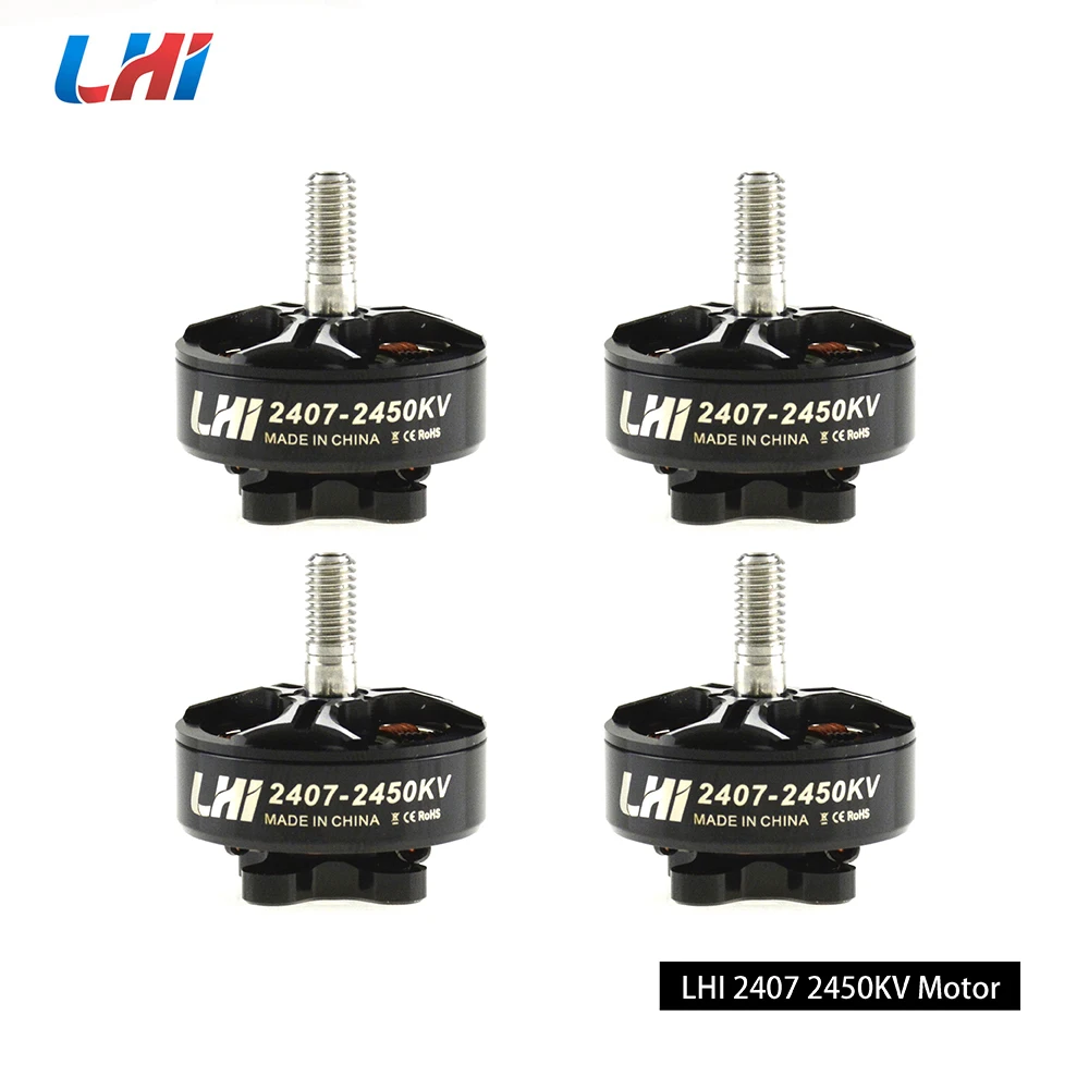 LHI 2407 1800KV/2450KV/2750KV 3-6S Brushless Motor For QAV250 X220S 280 frame kit Spare Part for FPV Racing Quad FPV Multicopter
LHI 2407 1800KV/2450KV/2750KV 3-6S Brushless Motor For QAV250 X220S 280 frame kit Spare Part for FPV Racing Quad FPV Multicopter