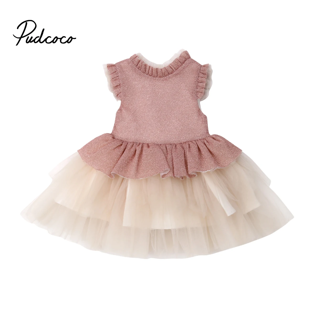 Princess Formal Cute Infant Kids Baby Girls Party Dress Lace Patchwork Ruffles Sleeve Pink Tutu Dress 6M-5Y
Princess Formal Cute Infant Kids Baby Girls Party Dress Lace Patchwork Ruffles Sleeve Pink Tutu Dress 6M-5Y