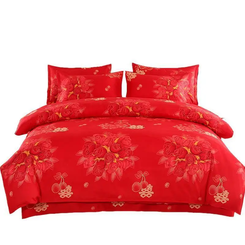 

Queen Lenzuola Letto Matrimoniale Colcha Y Conjuntos Parrure Lit Ropa De Cama Linen Cotton Bed Bedding Sheet And Quilt Cover Set