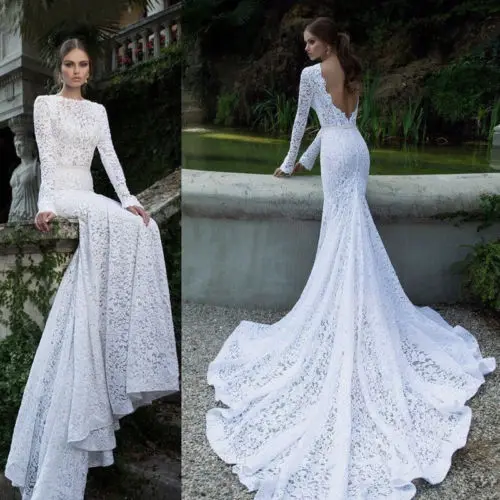 HOT Women Bridesmaid Lace Backless Dress Long Party Wedding Ball Prom Gown Formal White Floor Length Dresses
HOT Women Bridesmaid Lace Backless Dress Long Party Wedding Ball Prom Gown Formal White Floor Length Dresses