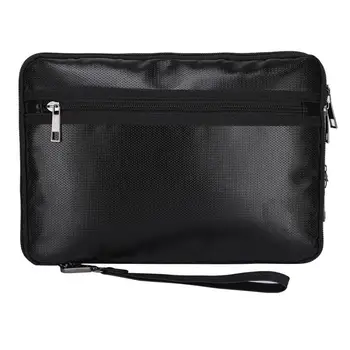 Multifunction Fireproof Document Waterproof Money Bag Holder with Zipper Closure and Handle Explosion-Proof Safety Bag
Multifunction Fireproof Document Waterproof Money Bag Holder with Zipper Closure and Handle Explosion-Proof Safety Bag