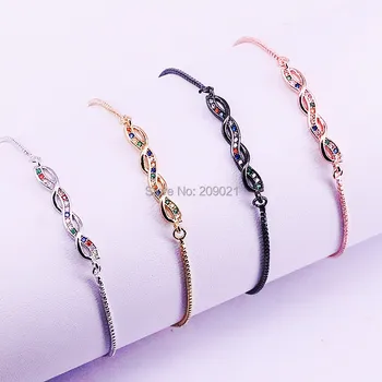 10Pcs Mixed Color Cubic Zirconia Pave Connector Charm Bracelets women girl jewelry
10Pcs Mixed Color Cubic Zirconia Pave Connector Charm Bracelets women girl jewelry
