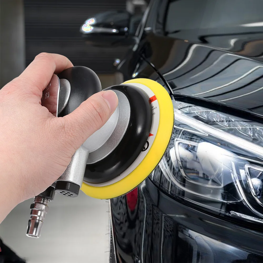 5 Inch 12000rpm Electric Car Polisher Machine Non-Vacuum Matte Surface Pneumatic Air Sander Grinding Machine Car Paint Care Tool
5 Inch 12000rpm Electric Car Polisher Machine Non-Vacuum Matte Surface Pneumatic Air Sander Grinding Machine Car Paint Care Tool