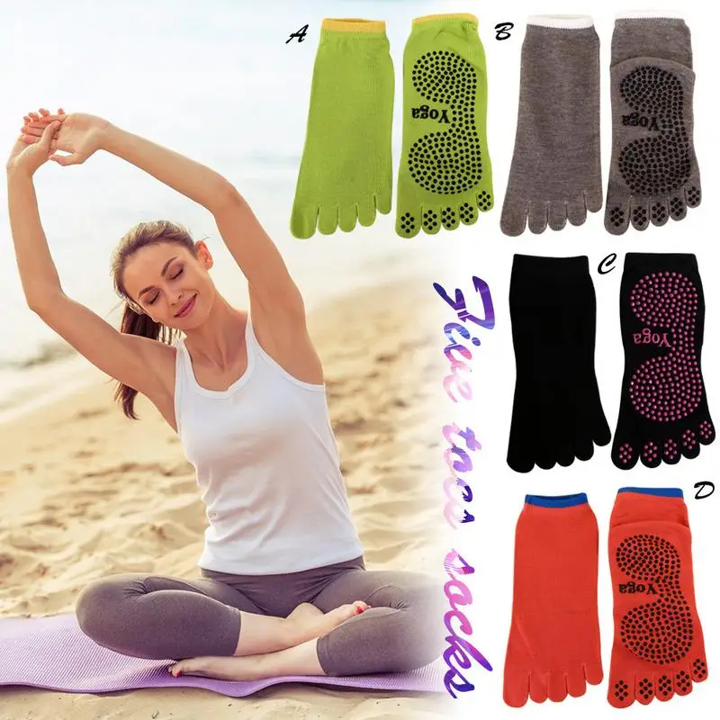 Professional Yoga Non Slip Five Finger Socks High Quality Dance Five Finger Cotton Yoga Socks 4 Color To Choose
Professional Yoga Non Slip Five Finger Socks High Quality Dance Five Finger Cotton Yoga Socks 4 Color To Choose