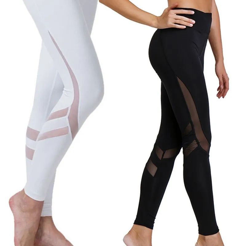Women Splice Running Yoga Pants femme High Waist Mesh Seamless Leggings Training Fitness Gym Leggings Elastic Slim Sport Pants
Women Splice Running Yoga Pants femme High Waist Mesh Seamless Leggings Training Fitness Gym Leggings Elastic Slim Sport Pants