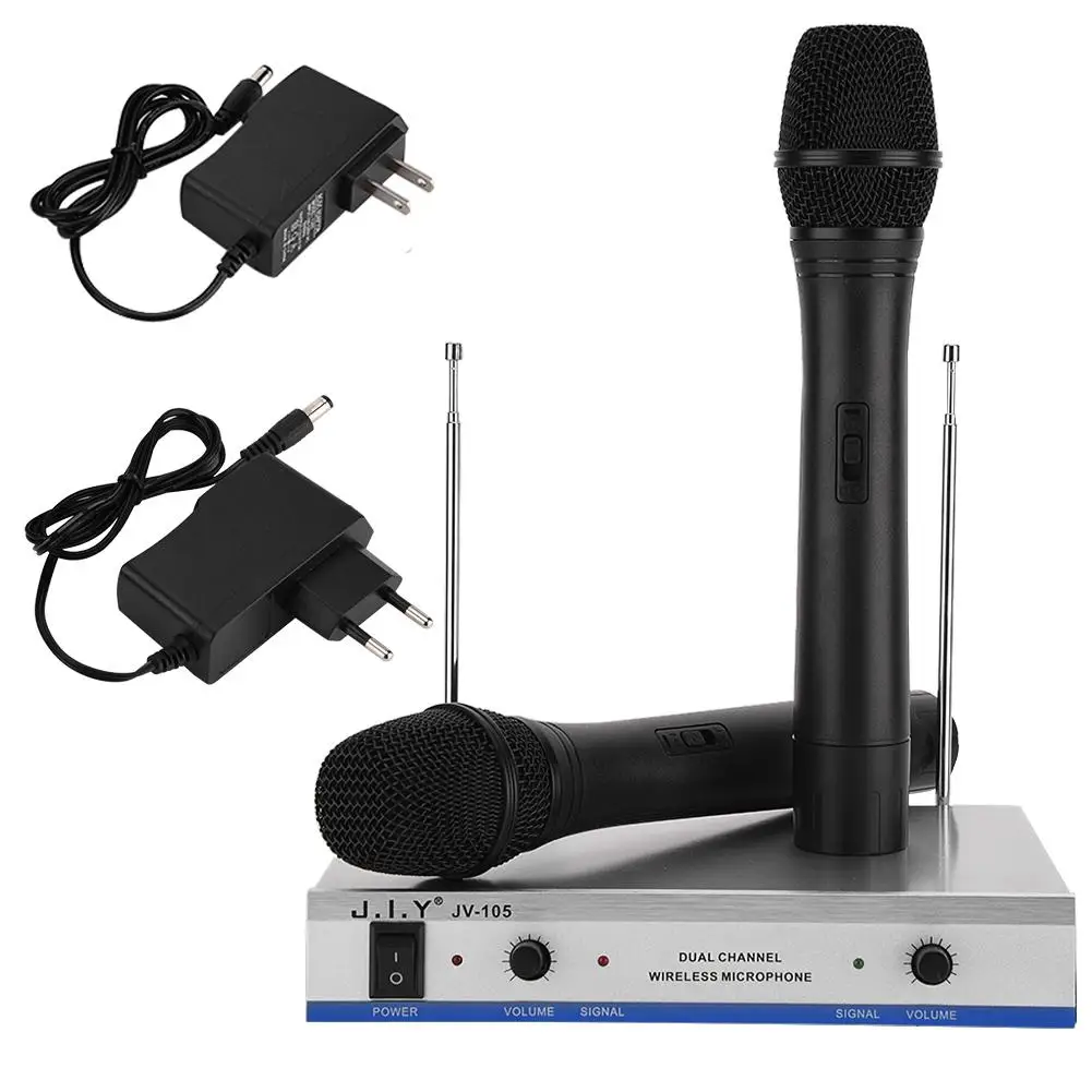 Hi-Fi Wireless Microphone System Anti-interference Dual Wireless Microphone System for KTV Music
Hi-Fi Wireless Microphone System Anti-interference Dual Wireless Microphone System for KTV Music