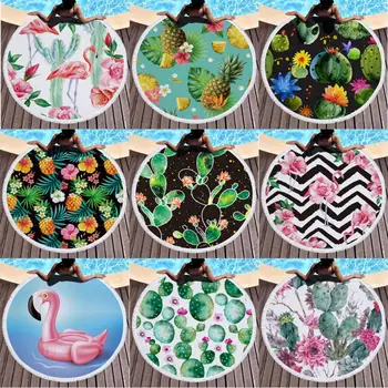 Printed Flamingo Beach Towel Round Cactus Microfiber Beach Towel Large Blanket Picnic Yoga Mat Sunbath Bath Towel Table Cloth
Printed Flamingo Beach Towel Round Cactus Microfiber Beach Towel Large Blanket Picnic Yoga Mat Sunbath Bath Towel Table Cloth