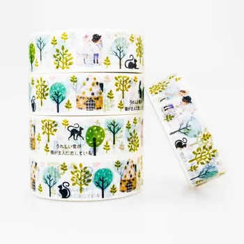 Japanese Cat and Owner Washi masking tape sticky color decorative tape set DIY decoration office stationery scrapbook 1PCS
Japanese Cat and Owner Washi masking tape sticky color decorative tape set DIY decoration office stationery scrapbook 1PCS