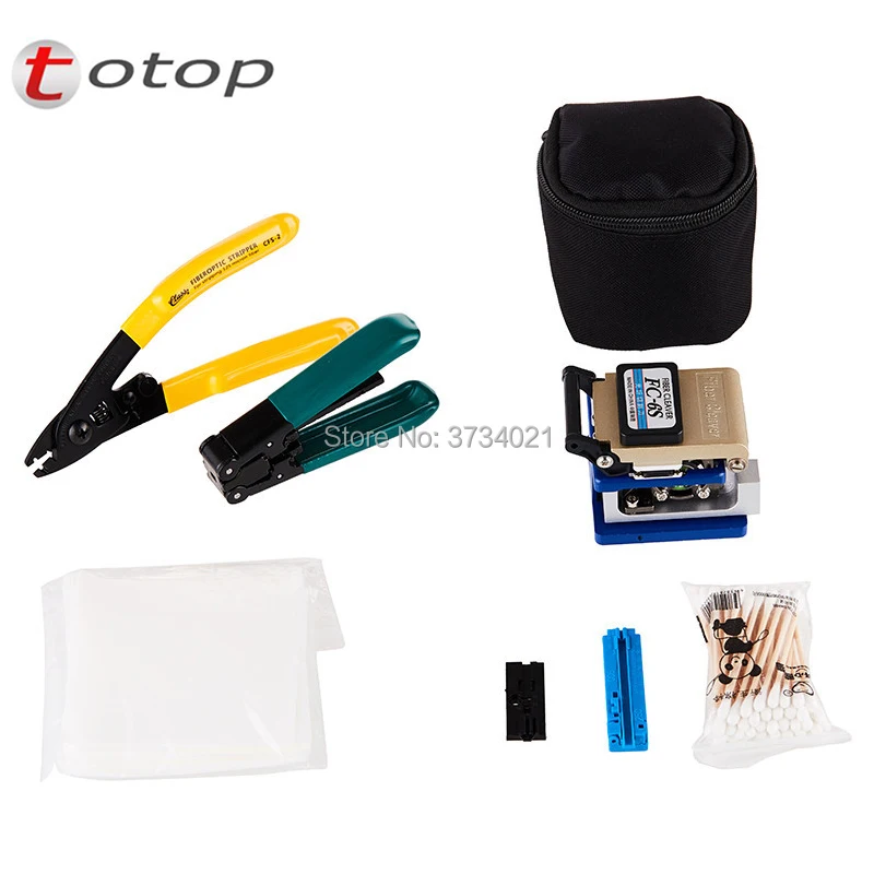 Fiber Optic FTTH Cold Joining Tool Kit with FC-6S Fiber Cleaver, CFS-2 Dual-Port Miller wire Stripper, Wire stripper etc
Fiber Optic FTTH Cold Joining Tool Kit with FC-6S Fiber Cleaver, CFS-2 Dual-Port Miller wire Stripper, Wire stripper etc