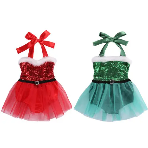 Xmas Fashion Newborn Baby Girl Santa Bodysuit Sleeveless Cute Tulle Tutu Lace Girls Clothing Red Green Xmas Outfit
Xmas Fashion Newborn Baby Girl Santa Bodysuit Sleeveless Cute Tulle Tutu Lace Girls Clothing Red Green Xmas Outfit
