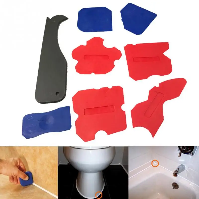 8pcs/set Caulking Tool Kit Joint Sealant Silicone Grouts Remover Scraper Floor Cleaner Tile Cleaner Handmade Tools
8pcs/set Caulking Tool Kit Joint Sealant Silicone Grouts Remover Scraper Floor Cleaner Tile Cleaner Handmade Tools