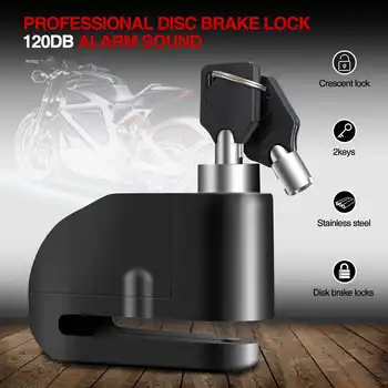 Motor Bike Motorcycle Sturdy Wheel Alarm Disc Brake Lock Security Anti Thief 120db 
Motor Bike Motorcycle Sturdy Wheel Alarm Disc Brake Lock Security Anti Thief 120db